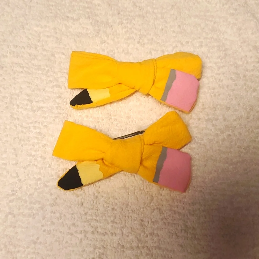 Pencil Hair Clips